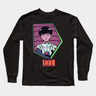 shinji ikari Long Sleeve T-Shirt